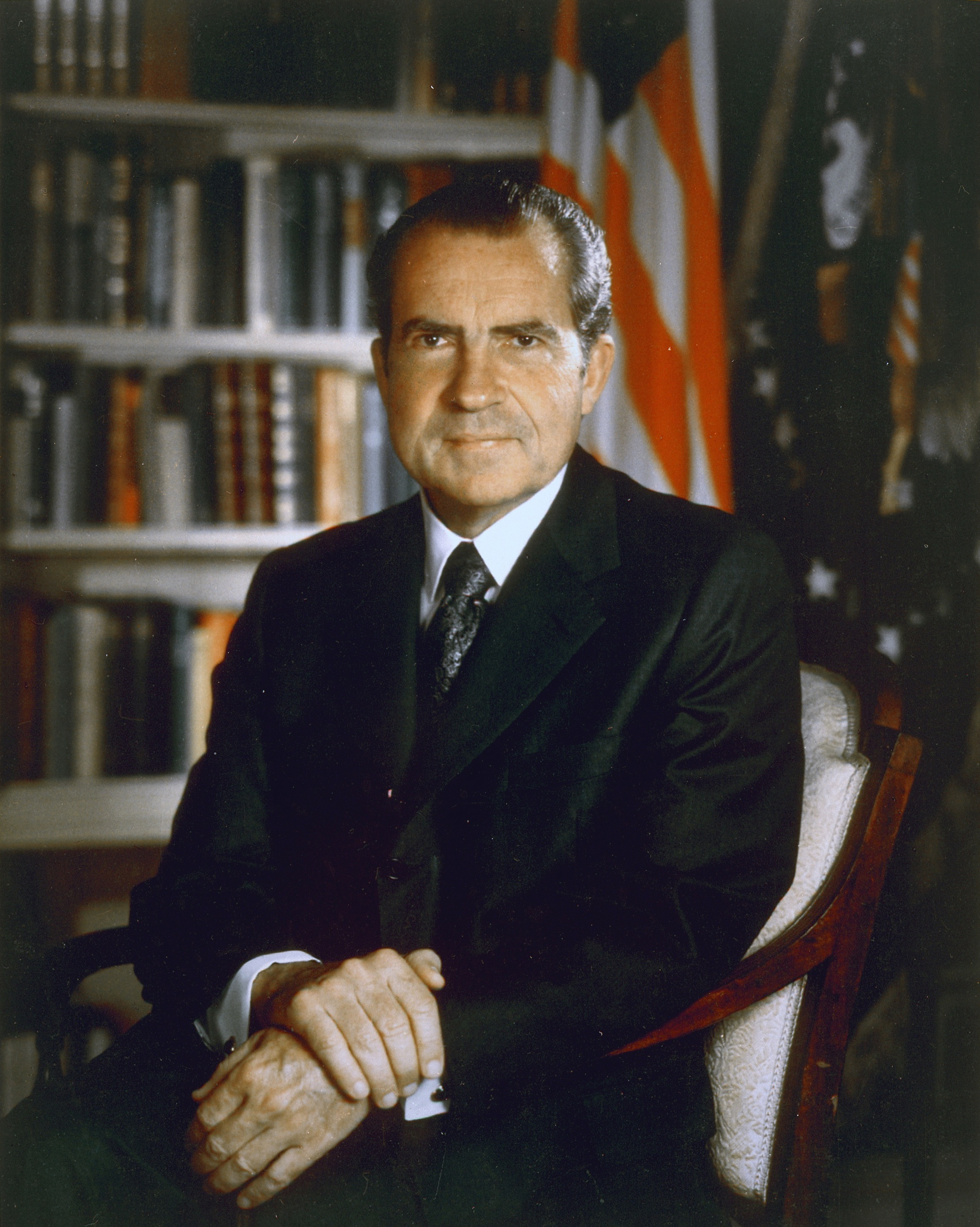 Richard Nixon, 1971. The August 1971 closing of the gold window reshaped the dollar's role in global oil trade.